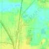 Central City topographic map, elevation, terrain