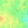 Charsonville topographic map, elevation, terrain