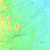Communauté urbaine de Maroua topographic map, elevation, terrain