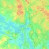 Lempäälä topographic map, elevation, terrain