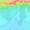 Buddhabhumi topographic map, elevation, terrain