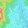 Gangbuk-gu topographic map, elevation, terrain