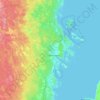 Mönsterås kommun topographic map, elevation, terrain
