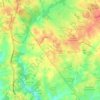 Marvin topographic map, elevation, terrain