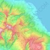 Saint-Benoît topographic map, elevation, terrain