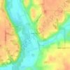 Gillett Grove topographic map, elevation, terrain