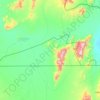 Ilemi Triangle topographic map, elevation, terrain