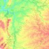 Bureti topographic map, elevation, terrain