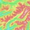 Woll topographic map, elevation, terrain