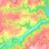 Colombier-le-Vieux topographic map, elevation, terrain