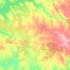 Granja topographic map, elevation, terrain