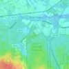 Riverside topographic map, elevation, terrain