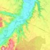 Montaigut-sur-Save topographic map, elevation, terrain