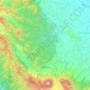 Solok Selatan topographic map, elevation, terrain