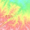 Sterkstroom topographic map, elevation, terrain