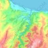 Somerset topographic map, elevation, terrain