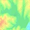 Lake Humphreys topographic map, elevation, terrain