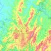 Serra Negra topographic map, elevation, terrain