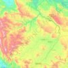 Cintalapa topographic map, elevation, terrain