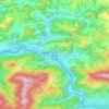 Losenstein topographic map, elevation, terrain