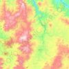 Mixtlán topographic map, elevation, terrain