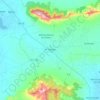 Bir Haddada topographic map, elevation, terrain