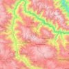Chincheros topographic map, elevation, terrain