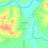 Spragueville topographic map, elevation, terrain