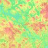 Hämeenlinna topographic map, elevation, terrain