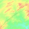 Yunta topographic map, elevation, terrain