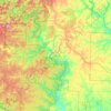 Carter County topographic map, elevation, terrain