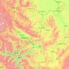 Ngawa topographic map, elevation, terrain