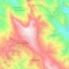 Pueblo Nuevo Solistahuacán topographic map, elevation, terrain