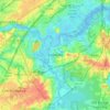 Sayreville topographic map, elevation, terrain