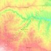 Mellette County topographic map, elevation, terrain