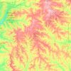 Marion County topographic map, elevation, terrain