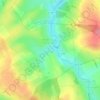 Hellering-lès-Fénétrange topographic map, elevation, terrain