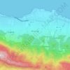 Karavas topographic map, elevation, terrain