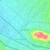 La Puente topographic map, elevation, terrain