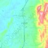 Jacksonville topographic map, elevation, terrain