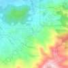 Patarrá topographic map, elevation, terrain