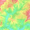 88410 topographic map, elevation, terrain