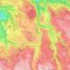 Riom-ès-Montagnes topographic map, elevation, terrain