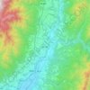 Matsukawa topographic map, elevation, terrain