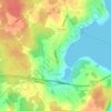 Conway topographic map, elevation, terrain