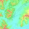 Denman topographic map, elevation, terrain