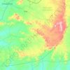 Kuje topographic map, elevation, terrain