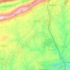 Bushkill Township topographic map, elevation, terrain