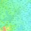 淮安市 topographic map, elevation, terrain