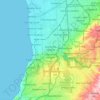 City of Marion topographic map, elevation, terrain